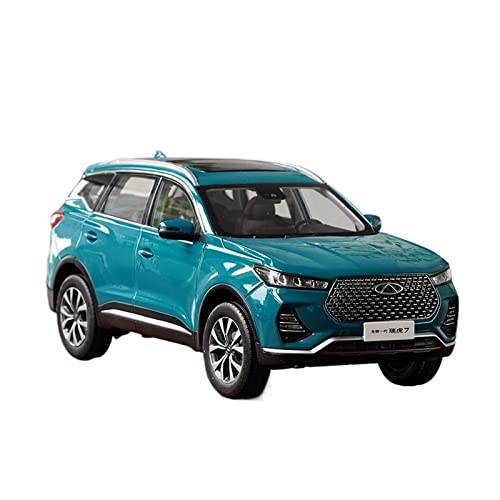 1 18 Für Chery Tiggo 7 Blau Grün Legierung Druckguss Statische Modellauto Sammlung Mode Geschenk Druckgussmodelle Motorfahrzeuge von DUEVEL