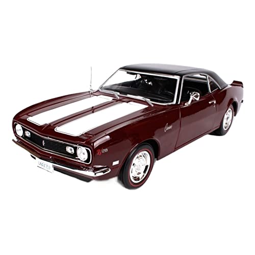 1 18 Für Chevrolet Camaro Z28 1968 Legierung Simulation Auto Modellauto Ornamente Sammlung Junge Geschenk Druckgussmodelle Motorfahrzeuge(A) von DUEVEL