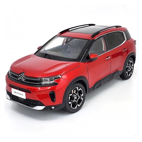 1 18 Für Citroen C5 Metallsimulation Geländewagen-Legierung Druckguss-Automodell-Sammlungsornamente Druckgussmodelle Motorfahrzeuge(Rot) von DUEVEL