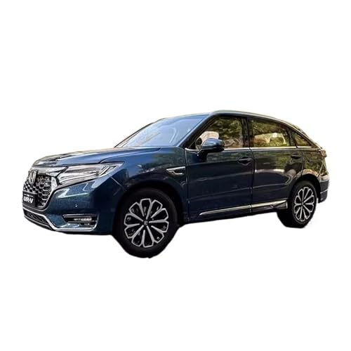 DUEVEL 1 18 Für Dongfeng Honda URV 370 AWD 2023 Off-Road SUV Proportional Druckguss Auto Modell Display Druckgussmodelle Motorfahrzeuge(Schwarz) von DUEVEL