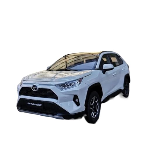 1 18 Für FAW Toyota RAV4 Rong Release 2019 Druckgusslegierung Automodell Geländewagen Sammlung Geschenk Druckgussmodelle Motorfahrzeuge(White) von DUEVEL