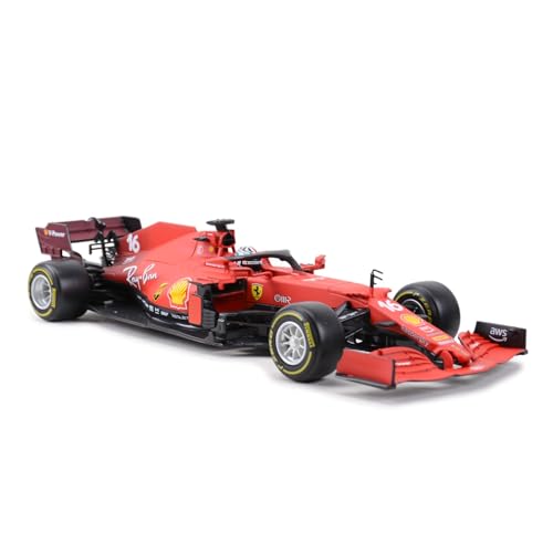 1 18 Für Ferrari 2022 F1-75 SF21#16#55 2020 SF1000#5 F1 Car Simulation Diecast Alloy Model Car Druckgussmodelle Motorfahrzeuge(7) von DUEVEL