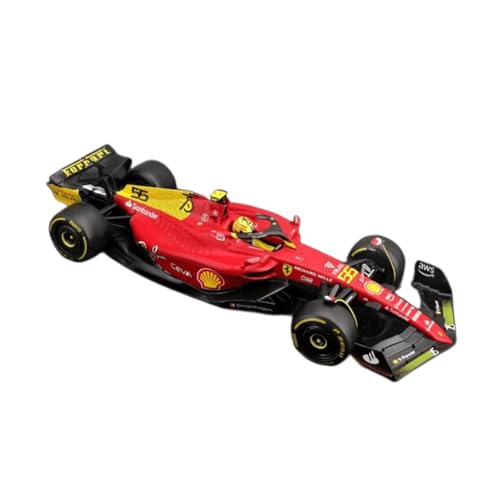 1 18 Für Ferrari F1-75th Anniversary Edition Formel Auto Simulation Legierung Druckguss Auto Modell Sammlung Druckgussmodelle Motorfahrzeuge(2) von DUEVEL
