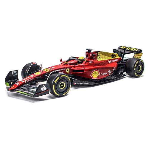1 18 Für Ferrari F1-75th Anniversary Edition Formel Auto Simulation Legierung Druckguss Auto Modell Sammlung Druckgussmodelle Motorfahrzeuge(Taglia unica) von DUEVEL