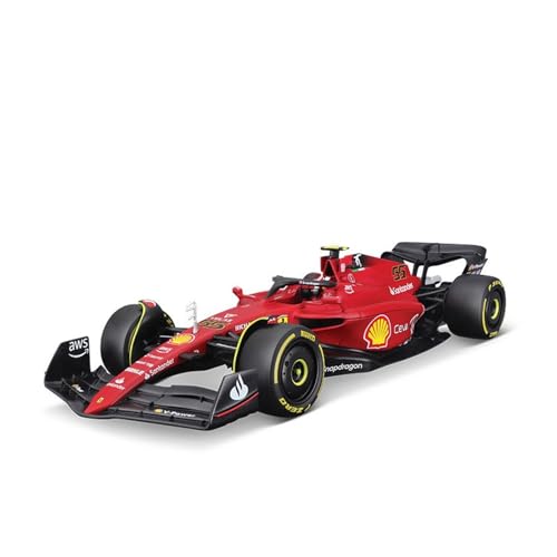 1 18 Für Ferrari F1 Car Sf2175 Commemorative Edition Simulation Alloy Car Model Ornaments Druckgussmodelle Motorfahrzeuge(2) von DUEVEL