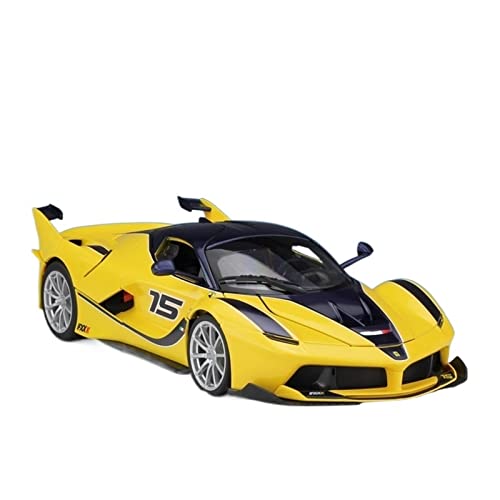 1 18 Für Ferrari Fxx K Evo Legierung Sportwagen Simulation Modell Druckguss Metall Spielzeug Fahrzeuge Geschenk Druckgussmodelle Motorfahrzeuge(A) von DUEVEL