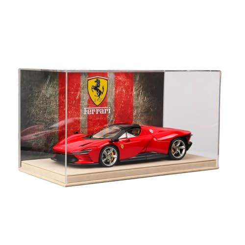1 18 Für Ferrari SP3 Daytona-Automodell Aus Druckgussmetall, Legierungsautomodell, Erwachsene Sammlerstück Ornament-Spielzeug Druckgussmodelle Motorfahrzeuge(Rot) von DUEVEL
