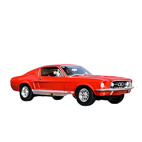 1 18 Für Ford Mustang GT Cobra GTA Alloy Cool Model Car Adult Collection Souvenir Display Ornaments Druckgussmodelle Motorfahrzeuge(D) von DUEVEL