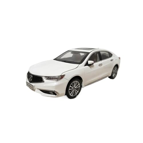 1 18 Für Honda Acura TLX-L Legierung Auto Modell Druckguss Spielzeug Sammeln Ornament Souvenir Begrenzte Sammlungen Druckgussmodelle Motorfahrzeuge(White) von DUEVEL