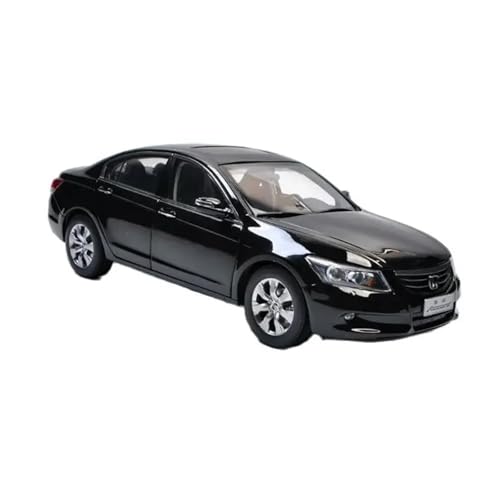 1 18 Für Honda Alte Honda Accord Generation 8 Generation Legierung Auto Modell Enthusiasten Sammlung Ornament Souvenir Druckgussmodelle Motorfahrzeuge(Schwarz) von DUEVEL