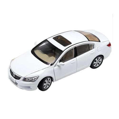 1 18 Für Honda Alte Honda Accord Generation 8 Generation Legierung Auto Modell Enthusiasten Sammlung Ornament Souvenir Druckgussmodelle Motorfahrzeuge(White) von DUEVEL