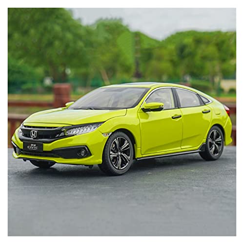 1 18 Für Honda Civic 2019 Legierung Diecast Automodell Statische Simulation Erwachsene Sammlerstück Ornament Souvenir Druckgussmodelle Motorfahrzeuge von DUEVEL