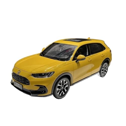 1 18 Für Honda ZR-V ZRV SUV Statisches Volltüriges Modell Aus Druckgusslegierung Sammlung Automodell Dekoration Ornamente Druckgussmodelle Motorfahrzeuge(Yellow) von DUEVEL