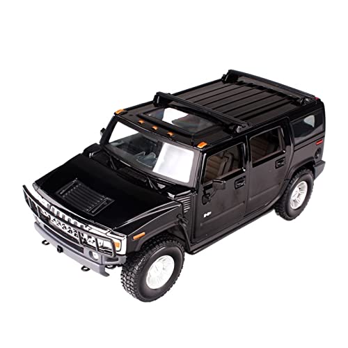 1 18 Für Hummer H2 2003 Offroad-Auto-Simulation Legierung Auto-Modell Die-Cast Craft Dekoration Sammlung Druckgussmodelle Motorfahrzeuge(A) von DUEVEL