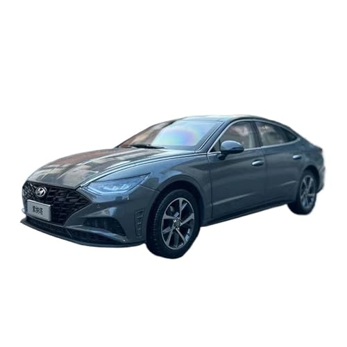 1 18 Für Hyundai Zehn Generation Sonata Diecast Legierung Auto Modell Sammlung Souvenir Ornamente Druckgussmodelle Motorfahrzeuge von DUEVEL