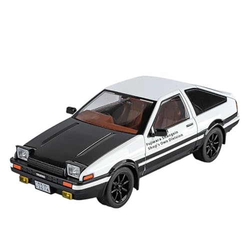 1 18 Für INITIAL D AE86 Legierung Sportwagen Druckguss Metall Track Racing Auto Modell Sound Und Licht Spielzeug Druckgussmodelle Motorfahrzeuge von DUEVEL
