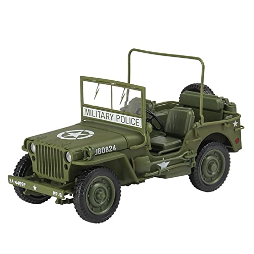 1 18 Für Jeep 1941 MB Offroad-Legierung Exquisite Spielzeugmodellauto-Sound- Und Lichtgeschenksammlung Druckgussmodelle Motorfahrzeuge von DUEVEL