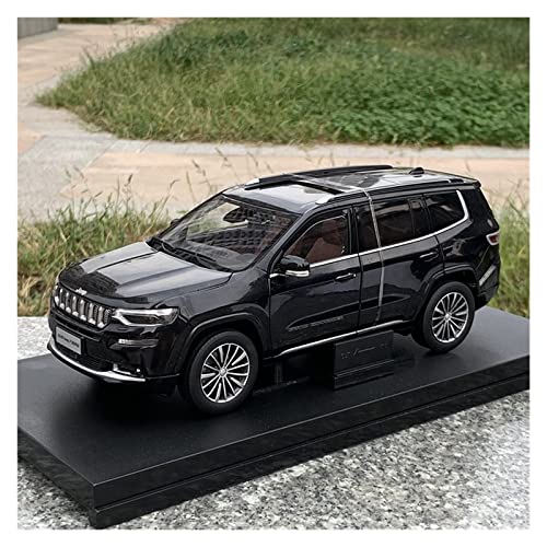 1 18 Für Jeep Commander K8 SUV Simulation Legierung Maßstab Geländewagen Modell Statisches Fahrzeug Sammlerstück Druckgussmodelle Motorfahrzeuge(Schwarz) von DUEVEL