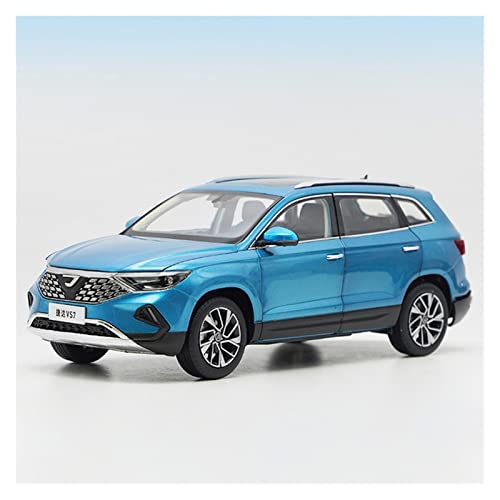 1 18 Für Jetta VS7 SUV Legierung Diecast Automodell Statische Simulation Erwachsene Sammlerstück Ornament Souvenir Druckgussmodelle Motorfahrzeuge(Blau) von DUEVEL