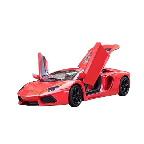1 18 Für LP740 Legierung Sportwagen Druckguss Metall Rennwagen Fahrzeuge Modell Simulation Sammlung Druckgussmodelle Motorfahrzeuge(Rot) von DUEVEL