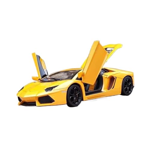 1 18 Für LP740 Legierung Sportwagen Druckguss Metall Rennwagen Fahrzeuge Modell Simulation Sammlung Druckgussmodelle Motorfahrzeuge(Yellow) von DUEVEL