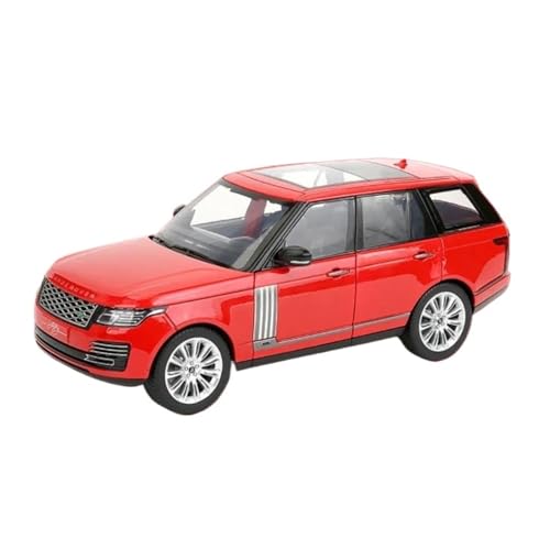 1 18 Für Land Range Rover 2023 SUV Legierung Auto Modell Diecast Metall Fahrzeug Auto Modell Sound Und Licht Spielzeug Geschenk Druckgussmodelle Motorfahrzeuge(Rot) von DUEVEL