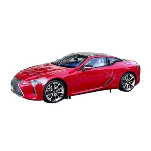 1 18 Für Lexus LC500h Modell Legierung Auto Modell Junge Geschenk Ornamente Fahrzeug Enthusiasten Sammlungen Dekorationen Druckgussmodelle Motorfahrzeuge(Rot) von DUEVEL