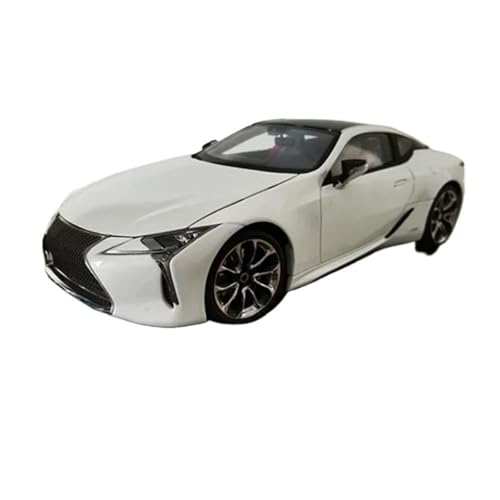 1 18 Für Lexus LC500h Modell Legierung Auto Modell Junge Geschenk Ornamente Fahrzeug Enthusiasten Sammlungen Dekorationen Druckgussmodelle Motorfahrzeuge(White) von DUEVEL
