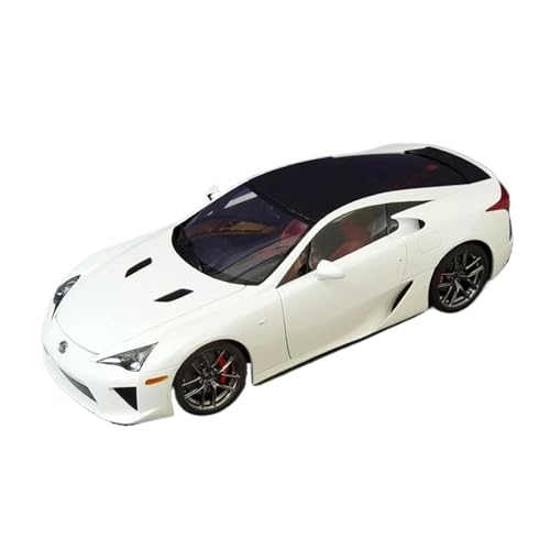 1 18 Für Lexus LFA Sportwagenmodell Harzauto-Modellauto-Sammlerstücke-Enthusiasten Dekorative Ornamente Druckgussmodelle Motorfahrzeuge(White) von DUEVEL