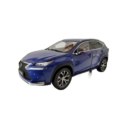 1 18 Für Lexus NX200t Metalldruckguss-Modellauto-Sammlung Dekoration Jungen Geschenke Autoenthusiasten Ornamente Druckgussmodelle Motorfahrzeuge(Blau) von DUEVEL