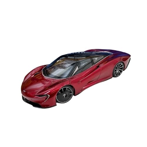 1 18 Für MCLAREN SPEEDTAIL Automodellsammlung Sportwagen ABS-Material Persönliche Sammlung Statische Ornamente Druckgussmodelle Motorfahrzeuge(Rot) von DUEVEL