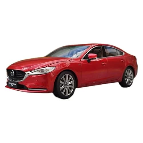 1 18 Für Mazda 6 Atenza 2020 Legierung Auto Modell Junge Geschenke Druckguss Modell Display Ornamente Auto Enthusiasten Druckgussmodelle Motorfahrzeuge(Schwarz) von DUEVEL