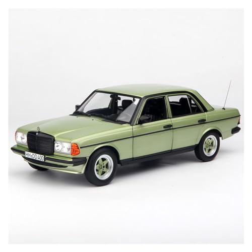 DUEVEL 1 18 Für Mercedes-Benz 200 AMG 1984 Simulationslegierung Vollautomodell Erwachsenensammlung Geschenk Spielzeugauto Silbergrün Druckgussmodelle Motorfahrzeuge von DUEVEL