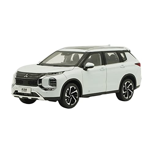1 18 Für Mitsubishi Outlander 2023 Stadtfahrzeug Legierung Simulation Spielzeugmodell Freund Geburtstagsgeschenk Schwarz Druckgussmodelle Motorfahrzeuge(White) von DUEVEL