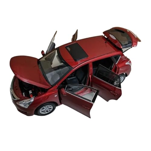1 18 Für Nissan TIIDA 2011 Legierung Auto Modell Metall Fahrzeug Spielzeug Sammlung Sammlerstück Display Ornamente Druckgussmodelle Motorfahrzeuge von DUEVEL