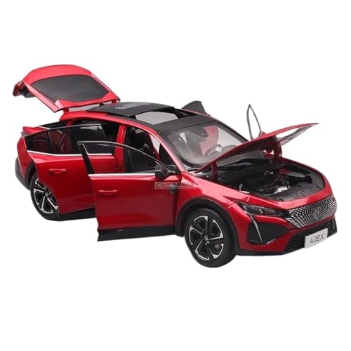 1 18 Für Peugeot 408X SUV Legierung Auto Modell Diecast Metall Spielzeug Fahrzeuge Auto Modell Sammlung Geschenke Dekoration Druckgussmodelle Motorfahrzeuge von DUEVEL