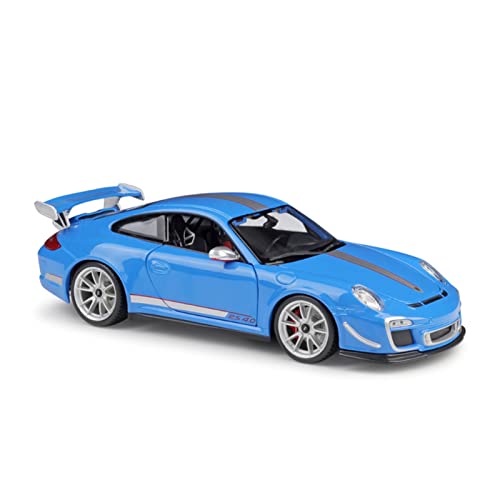 1 18 Für Porsche 911 GT3 RS 4.0 Legierung Sportwagenmodell Diecast Simulation Spielzeugfahrzeug Sammlerstück Ornament Druckgussmodelle Motorfahrzeuge(Blau) von DUEVEL
