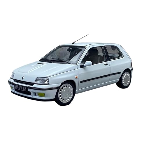 1 18 Für Renault Clio Williams 1993 Metallautomodell Statische Verzierung Druckguss-Sammlungen Von Autoliebhabern Druckgussmodelle Motorfahrzeuge(White) von DUEVEL