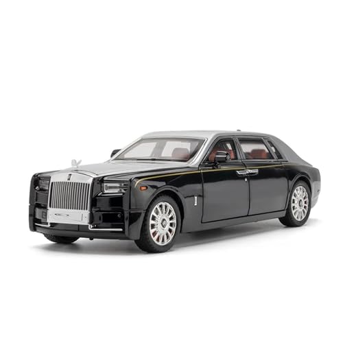 1 18 Für Rolls Royce Phantom Legierung Luxy Automodell Druckguss Metallauto Sammeln Dekorationen Jungen Geschenke Druckgussmodelle Motorfahrzeuge(Silber) von DUEVEL