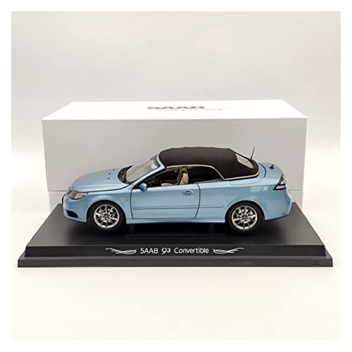 1 18 Für SAAB 93 9-3 Cabrio Druckguss-Legierung Sportwagen Modell Statische Simulation Fahrzeug Sammlerstück Druckgussmodelle Motorfahrzeuge(Blau) von DUEVEL