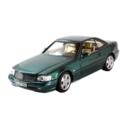 1 18 Für Scale Diecast Alloy Benz SL500 Toys Sports Car LimitierteAdultCollectionDisplay-Dekoration Druckgussmodelle Motorfahrzeuge(Grün) von DUEVEL