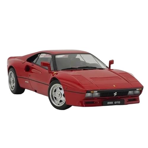 1 18 Für Scale KK Ferrari 288 GTO Alloy Supercar Ferrari Racing Car Scene Display Collection Hobby Druckgussmodelle Motorfahrzeuge von DUEVEL