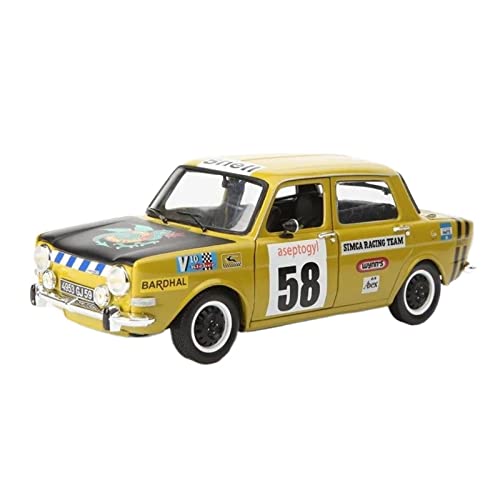 1 18 Für Simca 1000 Rallye 2 SRT Simulation Diecast Car Metalllegierung Modellauto Spielzeug Geschenkkollektion Druckgussmodelle Motorfahrzeuge von DUEVEL