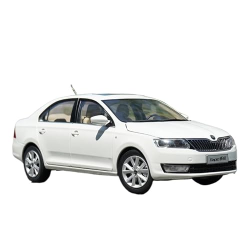 1 18 Für Skoda Rapid 2016 Statische Legierung Diecast Auto Modell Metall Fahrzeug Spielzeug Erwachsene Sammlerstücke Druckgussmodelle Motorfahrzeuge von DUEVEL