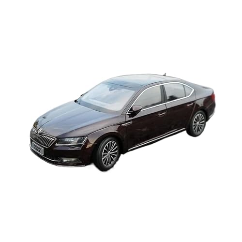 1 18 Für Skoda Superb Legierung Auto Modell Erwachsene Hause Dekoration Diecast Metall Fahrzeug Spielzeug Sammlung Sammeln Druckgussmodelle Motorfahrzeuge(Grün) von DUEVEL