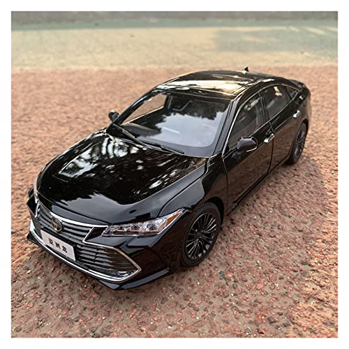 1 18 Für Toyota Avalon Simulation Legierung Automodell Statisches Fahrzeug Sammlerstück Ornament Druckgussmodelle Motorfahrzeuge(Schwarz) von DUEVEL