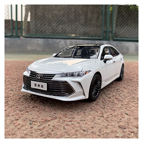 1 18 Für Toyota Avalon Simulation Legierung Automodell Statisches Fahrzeug Sammlerstück Ornament Druckgussmodelle Motorfahrzeuge(White) von DUEVEL