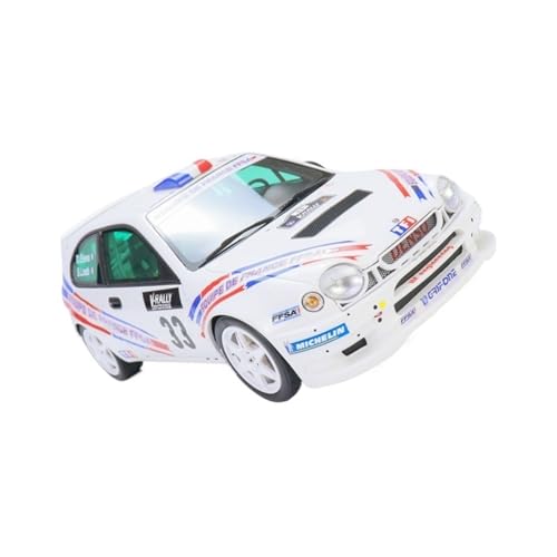 1 18 Für Toyota Corolla WRC White Tour DE Corse Automodell Aus Harz, Spielzeugbausatz, Weihnachtsgeschenksammlung Druckgussmodelle Motorfahrzeuge 1 18 Für Toyota Corolla WRC White Tour DE Corse Automodell Aus Harz, Spielzeugbausatz, Weihnachtsgeschenksammlung Druckgussmodelle Motorfahrzeuge von DUEVEL