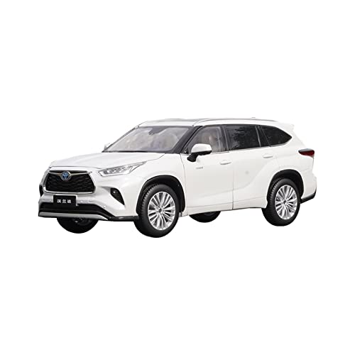 1 18 Für Toyota Highlander Der Vierten Generation 2021 Druckgusslegierung Simulation Automodell Geschenkkollektion Druckgussmodelle Motorfahrzeuge(B) von DUEVEL