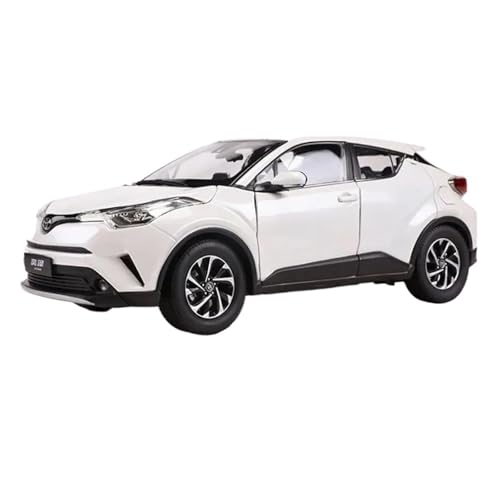 1 18 Für Toyota IZOA Statische Volltür-Legierung Druckguss-Modellsammlung Automodell Dekoration Ornamente Modell Druckgussmodelle Motorfahrzeuge(White) von DUEVEL